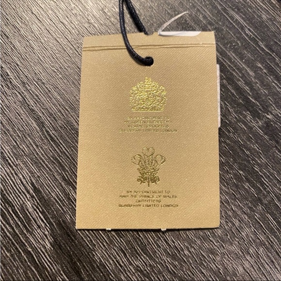 NWT Authentic Burberry Tie Men’s Manston Heritage Necktie w/Burberrys Logo Navy - Picture 10 of 15